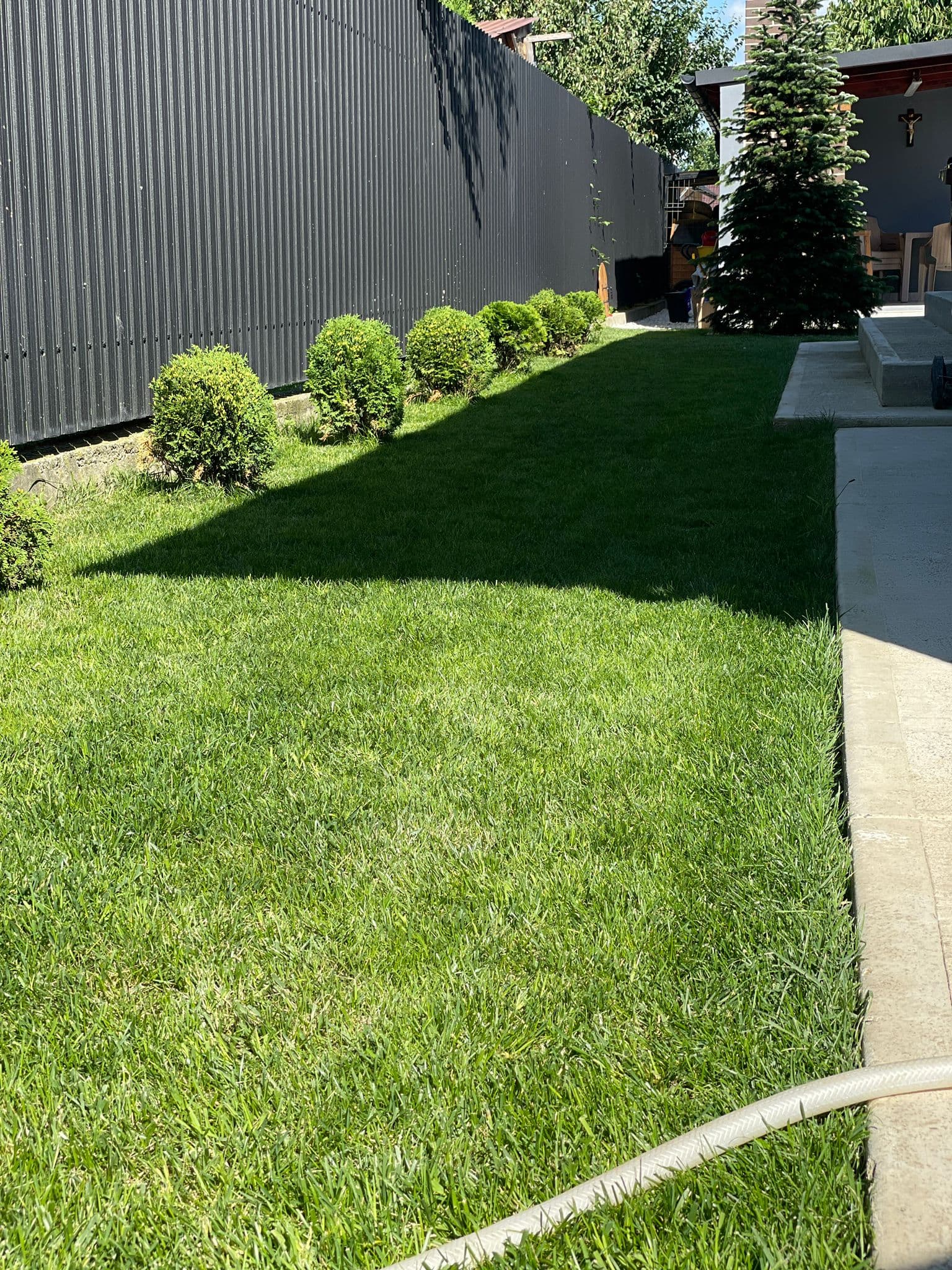 Garden pathway with gate